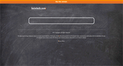 Desktop Screenshot of beintech.com